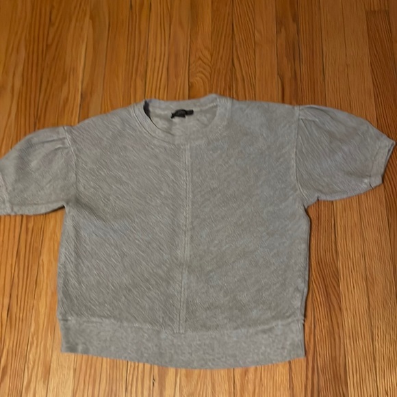 J Crew Puff Sleeve T-Shirt - Picture 2 of 6